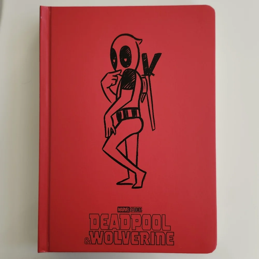 Marvel Studios’ Deadpool & Wolverine Notebook with PostCards NWT